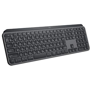 (中古品) ロジクール アドバンスド ワイヤレスキーボード KX800 MX KEYS 充電式 bluetooth Unifying Windows Mac FLOW ワイヤレス 無線 キーボード 国内正規品