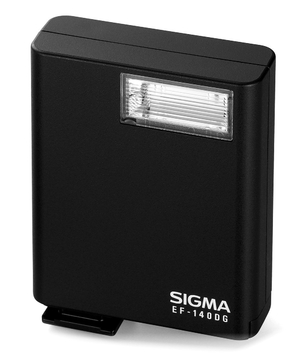 (中古品) SIGMA フラッシュ ELECTORONIC FLASH EF-140 DG シグマ用 ガイドナンバー14 EF-140 DG
