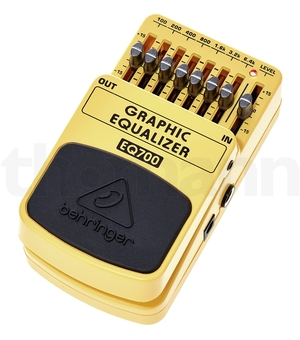 (中古品) Behringer（ベリンガー） ベリンガー ギター用効果ペダル 7バンド・グラフィックイコライザー EQ700 GRAPHIC EQUALIZER