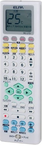 (中古品) ELPA 多機能エアコンリモコン2 RC-27D