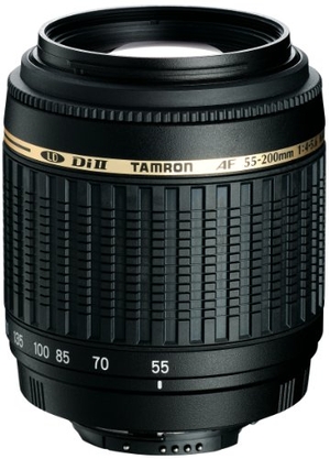 (中古品) TAMRON AF 55-200mm F/4-5.6Di II LD MACRO デジタル専用 キャノン用 A15E