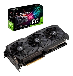 (中古品) ASUS NVIDIA GeForce RTX2060 搭載 GDDR6 6GB ビデオカード ROG-STRIX-RTX2060-O6G-GAMING