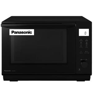 (中古品) パナソニック オーブンレンジ 26L フラットテーブル スイングサーチ赤外線センサー ブラック NE-MS4A-K