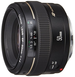 (中古品) Canon 単焦点レンズ EF50mm F1.4 USM フルサイズ対応