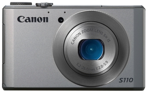 (中古品) Canon デジタルカメラ PowerShot S110 約1210万画素 F2.0 光学5倍ズーム シルバー PSS110(SL)