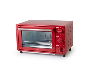 (中古品) シロカ ノンフライオーブン [ノンフライ調理/16メニュー/オーブン調理/トースト/コンベクション/コンパクトサイズ] ST-4N231 レッド (Red)