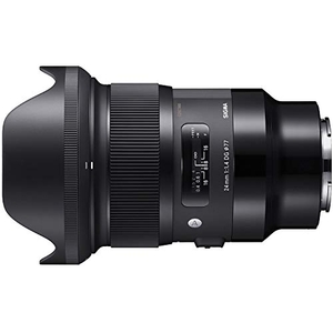 (中古品) SIGMA 単焦点広角レンズ 24mm F1.4 DG HSM | Art A015 SONY-Eマウント用 ミラーレス(フルサイズ)専用