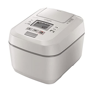 (中古品) 日立 炊飯器 5.5合 圧力IH ふっくら御膳 蒸気カット RZ-V100DM W パールホワイト