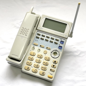 中古品) BX-CCLTEL-(1)(W) NTT BX カールコードレス電話機(ACアダプタ 