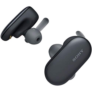 (中古品) ソニー 完全ワイヤレスイヤホン WF-SP900 : Bluetooth対応 左右分離型 防水仕様 4GBメモリ内蔵 2018年モデル / マイク付き /ブラック
