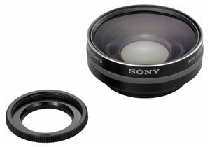(中古品) ソニー SONY ビデオカメラ用 ワイドコンバージョンレンズ HANDYCAM HDR-CX550V/XR550V/CX370V/XR350V/CX170/XR150対応 VCL-HGA07B