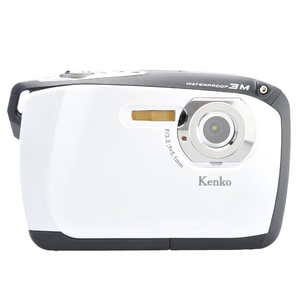 (中古品) Kenko 防水デジタルカメラ DSC-808W WH(ホワイト)