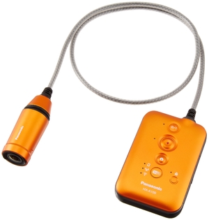 (中古品) パナソニック ウェアラブルカメラ オレンジ HX-A100-D