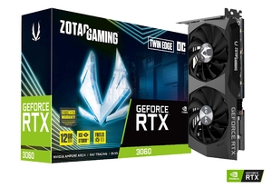 中古品) ZOTAC GAMING GeForce RTX 3060 Twin Edge OC グラフィック