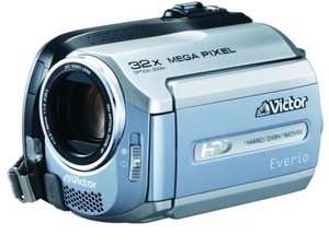 (中古品) JVCケンウッド ビクター Everio エブリオ ビデオカメラ ハードディスクムービー 30GB GZ-MG155-A