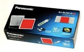 (中古品) Panasonic パナソニック ポータブルＭＤプレーヤー SJ-MJ50-R