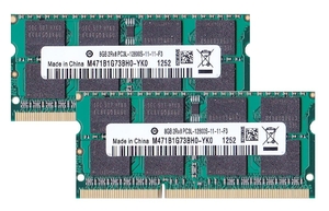(中古品) PC3L-12800S(DDR3-1600) SO-DIMM 8GB×2枚組 メモリンゴブランドノートPC用メモリ DDR3L対応モデル （電圧1.35V &amp; 1.5V 両対応)