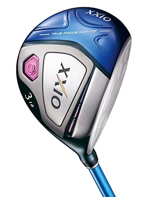 (中古品) DUNLOP(ダンロップ) フェアウェイウッド XXIO X ゼクシオ テン フェアウェイウッド MP1000L シャフト カーボン レディース 右 ブルー ロフト角:23度 番手:7W フレックス:L