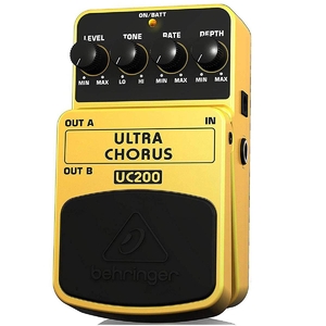 (中古品) Behringer（ベリンガー） ベリンガー ギター用効果ペダル 合唱団効果 UC200 ULTRA CHORUS