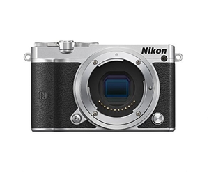 (中古品) Nikon ミラーレス一眼 Nikon1 J5 ボディ シルバー J5SL