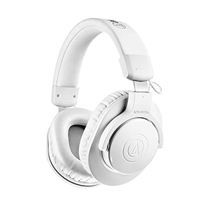 (中古品) オーディオテクニカ ATH-M20xBT WH ワイヤレスヘッドホン ヘッドホン Bluetooth 有線 ヘッドフォン 40mmCCAWボイスコイルドライバー 216gの軽量ボディ マルチポイント 低遅延モード 最大60時間再生 ハンズフリー通話 ホワイト