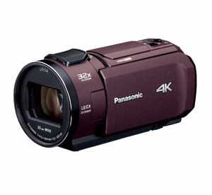 (中古品) パナソニック 4K ビデオカメラ VZX1M 64GB あとから補正 ブラウン HC-VZX1M-T