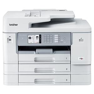 (中古品) ブラザー プリンター 大容量ファーストタンク A3インクジェット複合機 MFC-J7600CDW (FAX/ADF/30万ページ耐久/自動両面/3段トレイ)
