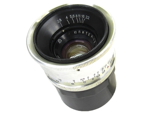 (中古品) ※オールドレンズ※JUPITER-12 35mm/f2.8 シルバー Lマウント オーバーホール済み