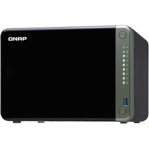 (中古品) QNAP(キューナップ) TS-653D 2つの2.5GbE対応ポートとNAS機能を拡張できるPCIeスロットを1つ搭載 Intel Celeron クアッドコアプロセッサ採用のSMB向け6ベイNAS
