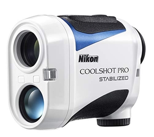 (中古品) Nikon ゴルフ用レーザー距離計 COOLSHOT PRO STABILIZED ホワイト 手ブレ補正有り