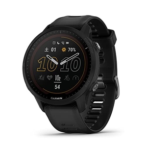 (中古品) ガーミン(GARMIN) Forerunner 955 Dual Power ランニングウォッチ Black【日本正規品】 バンドサイズ22mm