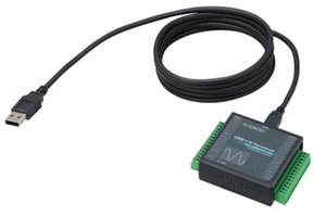 (中古品) コンテック USB2.0 高精度アナログ入出力ターミナル AIO-160802GY-USB