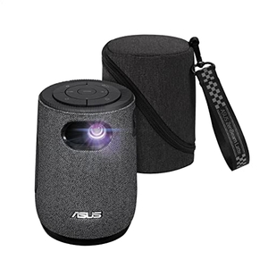 (中古品) ASUS モバイル プロジェクター ZenBeam Latte L1 小型 ワイヤレス接続/ LED光源/300ルーメン/720P/Harman Kardon Bluetoothスピーカー/短焦点レンズ/バッテリー内蔵/ホームシアター/国内正規品