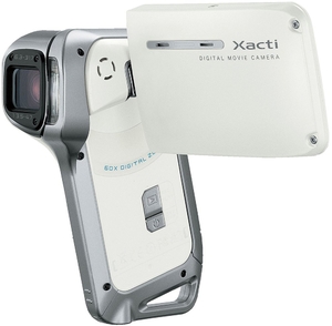 (中古品) SANYO 防水デジタルムービーカメラ Xacti (ザクティ) DMX-CA8 ホワイト DMX-CA8(W)