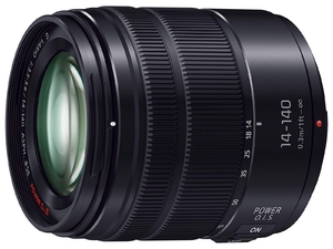 (中古品) パナソニック 標準ズームレンズ マイクロフォーサーズ用 ルミックス G VARIO 14-140mm/F3.5-5.6 ASPH./POWER O.I.S. ブラック H-FS14140-KA
