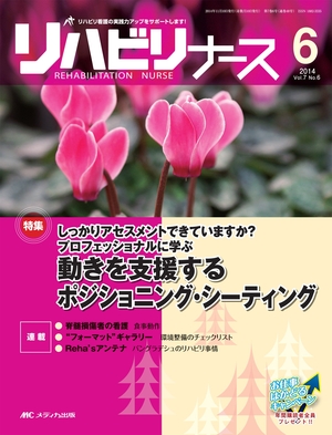 (中古品) リハビリナース 2014年6号(第7巻6号) 特集:しっかりアセスメントできていますか?プロフェッショナルに学ぶ 動きを支援するポジショニング・シーティング