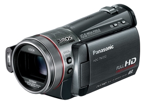 (中古品) パナソニック デジタルハイビジョンビデオカメラ メタリックグレー HDC-TM350-H