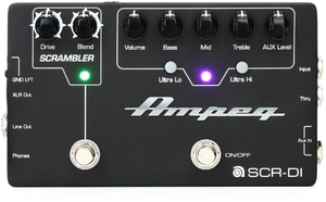 (中古品) 【正規品】 AMPEG ペダル プリアンプ SCR-DI