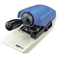 (中古品) コクヨ チェックライター ロータリータイプ ワンタッチ紙押さえ式[IS-M10N]