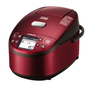 (中古品) 日立 炊飯器 圧力IHスチーム 打込み鉄釜 5.5合 RZ-VV100M R