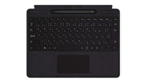 (中古品) マイクロソフト Surface Pro X Signature キーボード スリム ペン付き/ブラック QSW-00019