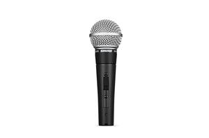 (中古品) SHURE シュア ダイナミックマイク SM58SE : ON/OFFスイッチ付き マイクスタンド用ネジ有 単一指向性 カーディオイド XLR 有線 ボーカル 歌 ライブ 収録 配信 録音 レコーディング 実況 ゲーム ゲーミング ポッドキャスト DTM 宅録 テレワーク マイクロホン マイク...