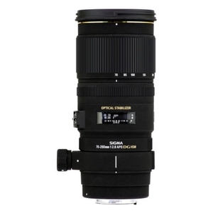 (中古品) SIGMA 望遠ズームレンズ APO 70-200mm F2.8 EX DG OS HSM ニコン用 フルサイズ対応 589554