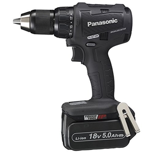 (中古品) パナソニック 充電振動機能付ドリルドライバー EZ79A2 デュアル(14.4V/18V) 回転数上限設定 IP56 18V大容量5.0Ah電池パック×2個・充電器・ケース付 ブラック EZ79A2LJ2G-B 31,642円