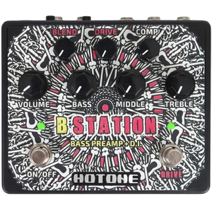 (中古品) HOTONE 「B-STATION」ベース・プリアンプ & DI ペダル[国内正規品]