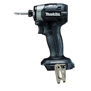 (中古品) マキタ(Makita) 充電式インパクトドライバ（黒） 18Ｖ バッテリ・充電器・ケース別売 TD173DZB
