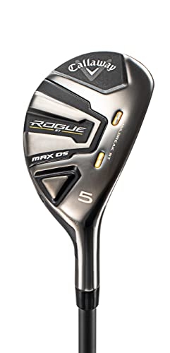 (中古品) キャロウェイ(Callaway) 右用 ユーティリティ ROGUE ST MAX OS UTILITY (5H, 24度, VENTUS 5 for Callaway, R, 39.5インチ, D2, 中調子) メンズ ブラック