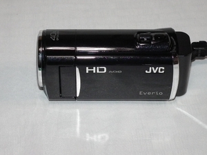 (中古品) JVCケンウッド JVC 8GBフルハイビジョンメモリームービー クリアブラック GZ-HM450-B