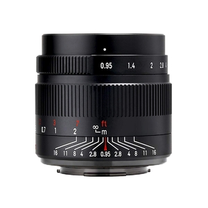 (中古品) 七工匠 7Artisans 35095M43B 35mm F0.95 マイクロフォーサーズ用
