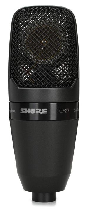 (中古品) SHURE スタジオ ボーカル用マイクロホン 付属ケーブルなし PGA27LC 【国内正規品】
